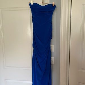 Royal blue Nicole Miller Dress
